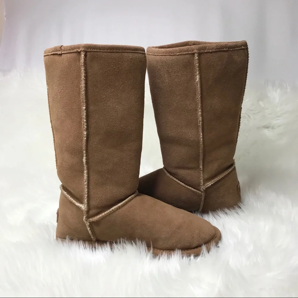 Bjorndal Tan Suede Leather Boots-GUC-Sz 8 - Picture 3 of 9